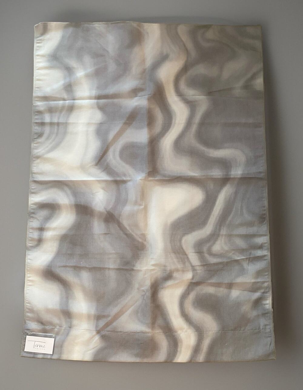 GP & J BAKER Grey Terrae Print 25"x32" Silk Blend Textured Kravet Couture Sample